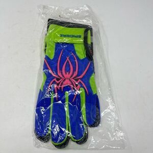 Spiderz Batting Gloves Adult Size XL Green Blue Pink 2015 Hybrid